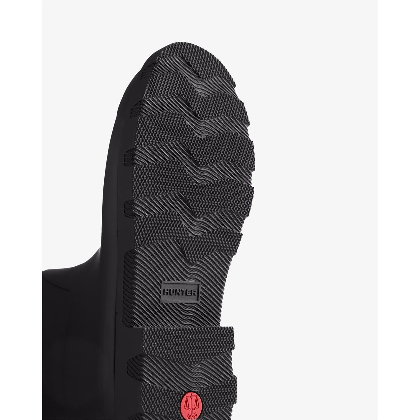 Hunter Downpour Tall Rain Boots with Lug Sole