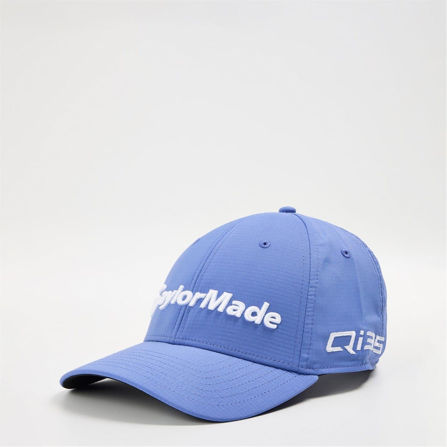 TaylorMade Wordmark Logo Pre Curved Brim Baseball Cap