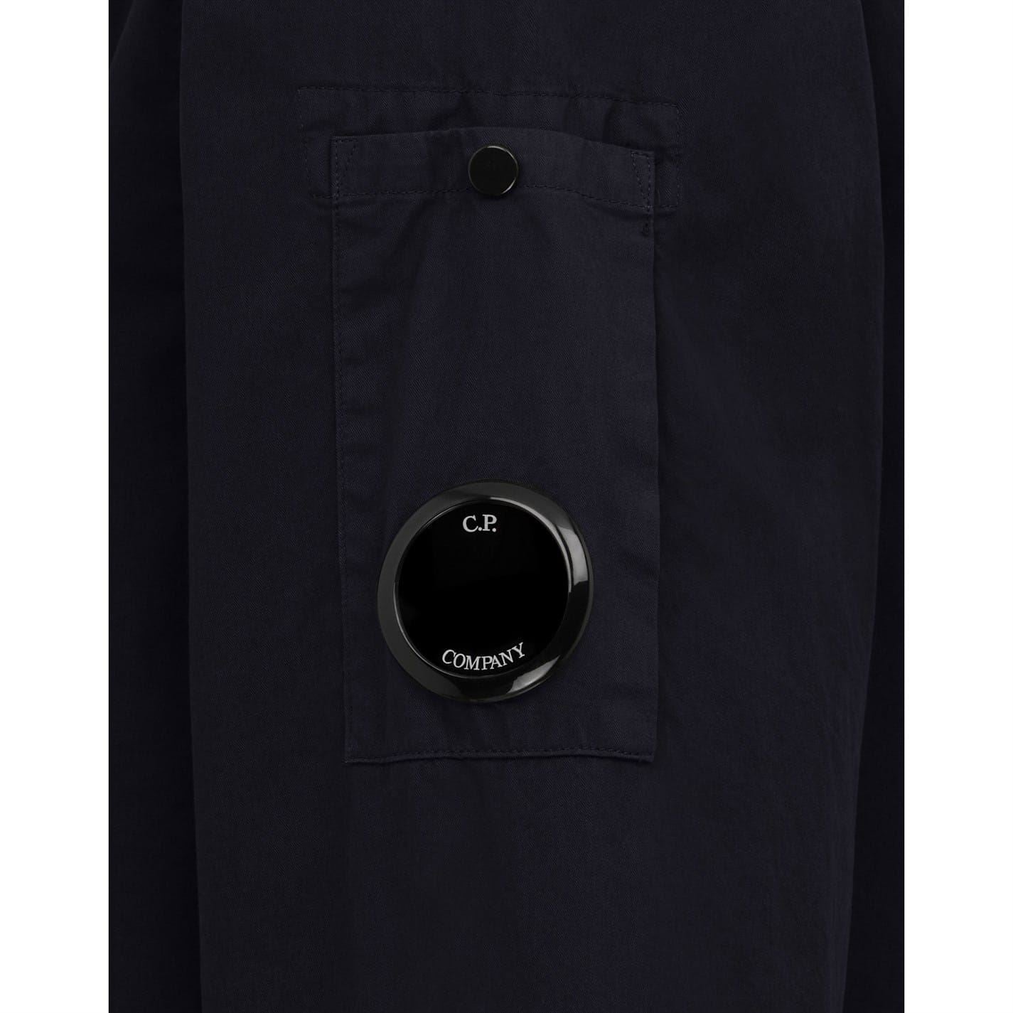 C.P. Company Mens Gabardine Lens Overshirt