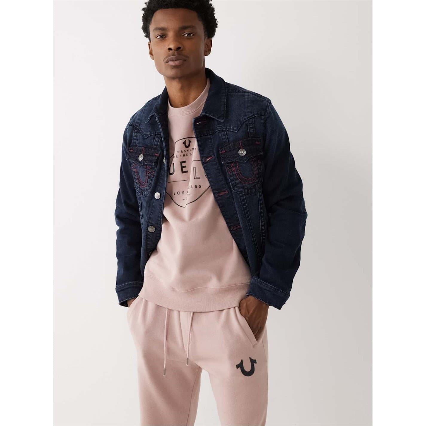 True Religion Jimmy Shirt Collared Denim Jacket