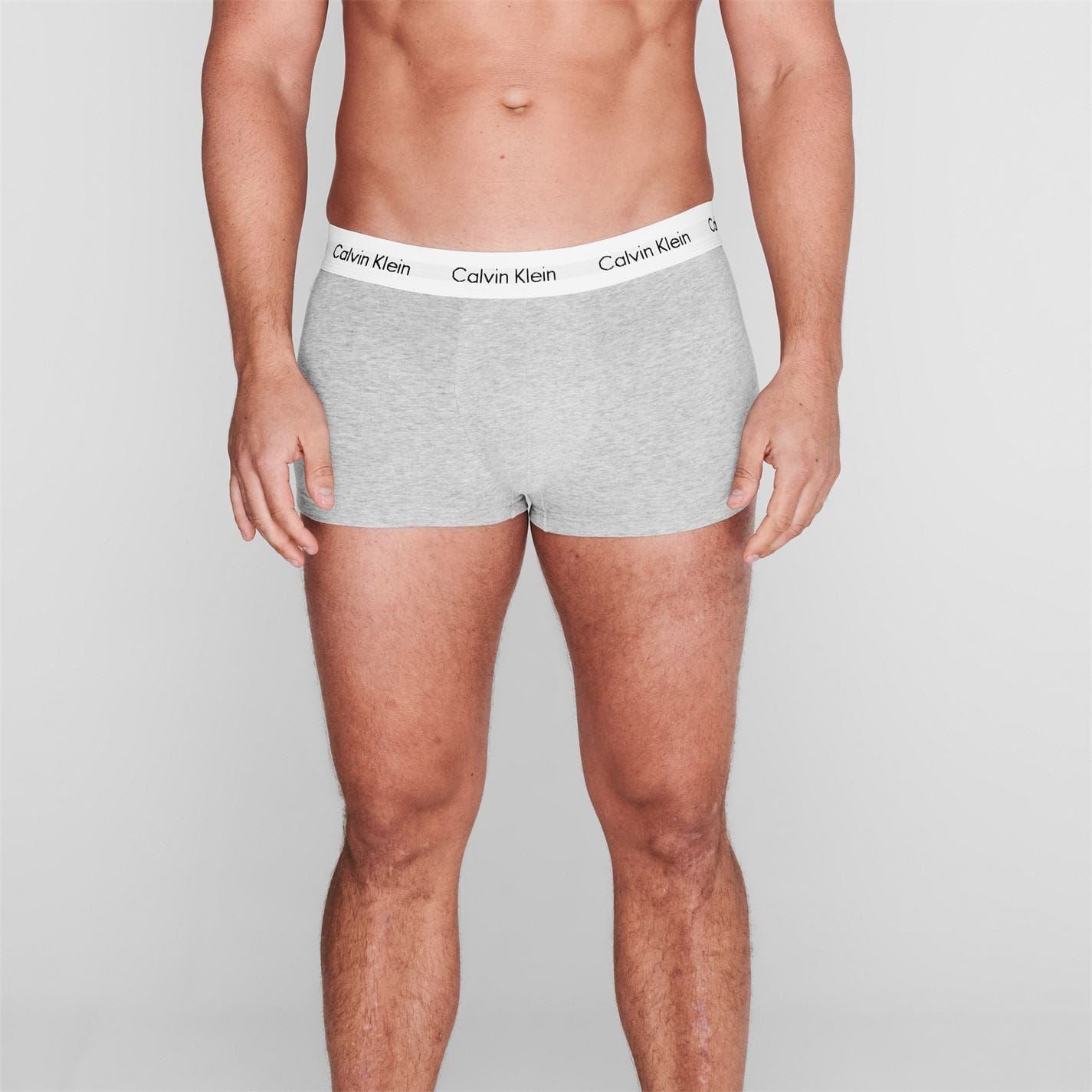 Calvin Klein Mens 3 Pack Boxer Shorts