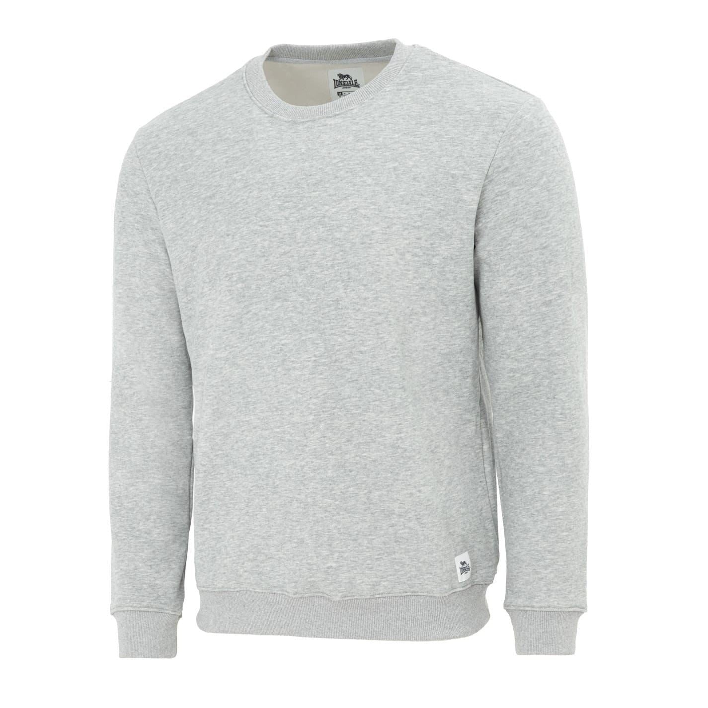 Lonsdale Regular Fit Long Sleeve Crew Neck Sweatshirt