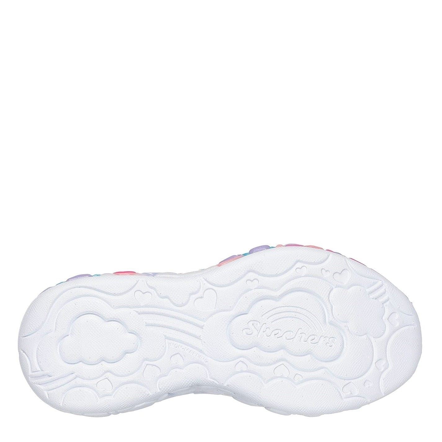 Skechers Eternal Heart Light Up Lace-Up Trainers