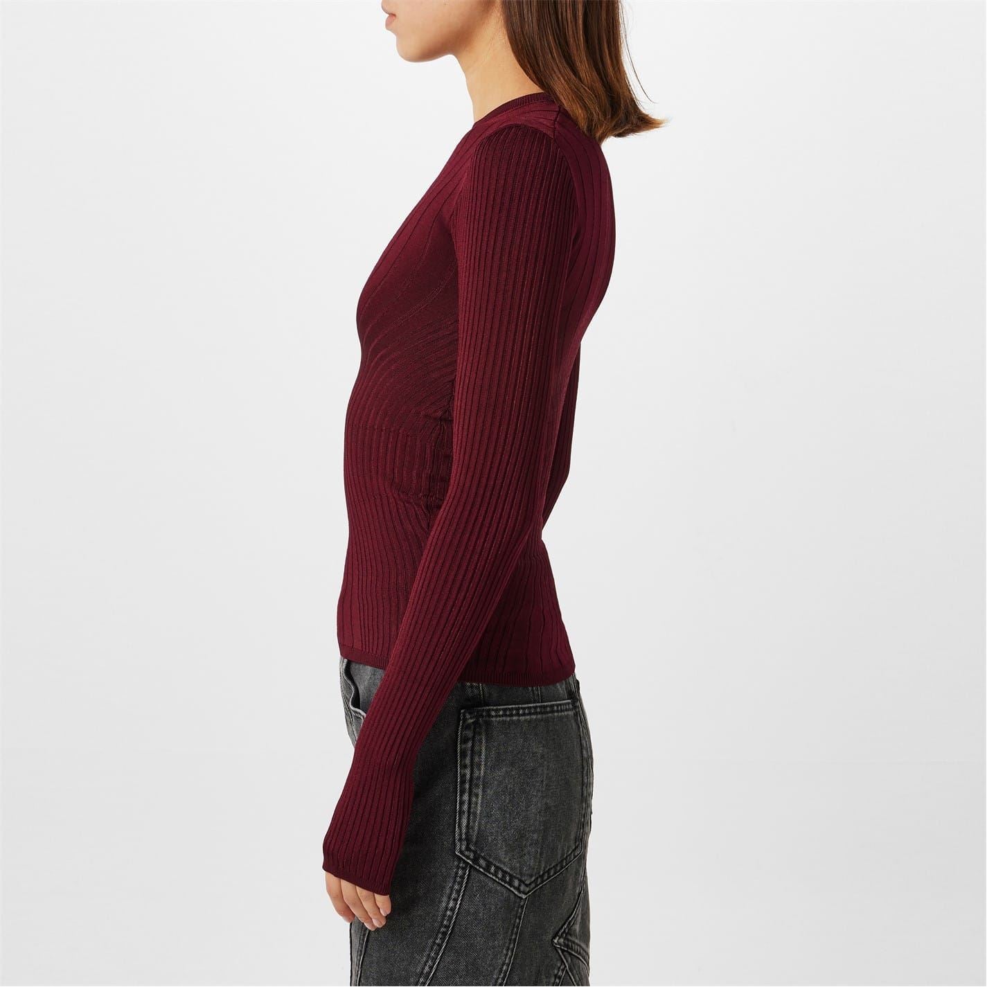 Mugler Sculpting Knit Top