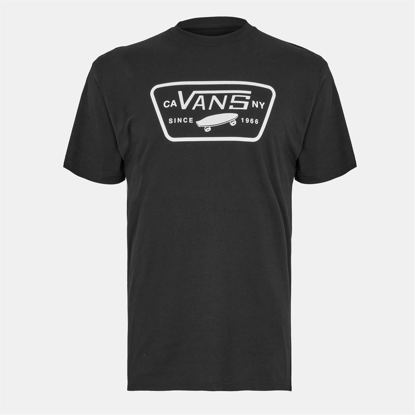 Vans Full Patch London Fog Regular Fit Crew Neck Short Sleeve T-Shirt