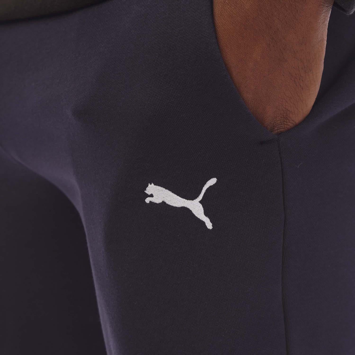 Puma Small Logo Cuffed Joggers