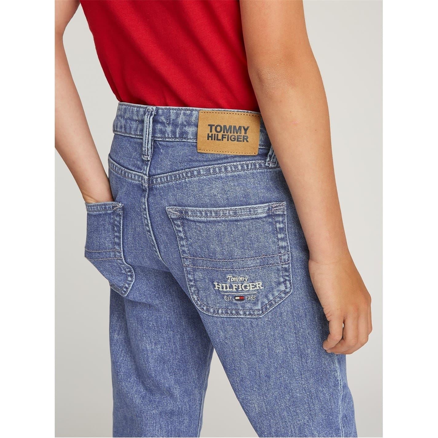 Tommy Hilfiger Salt and Pepper Straight Leg Jeans