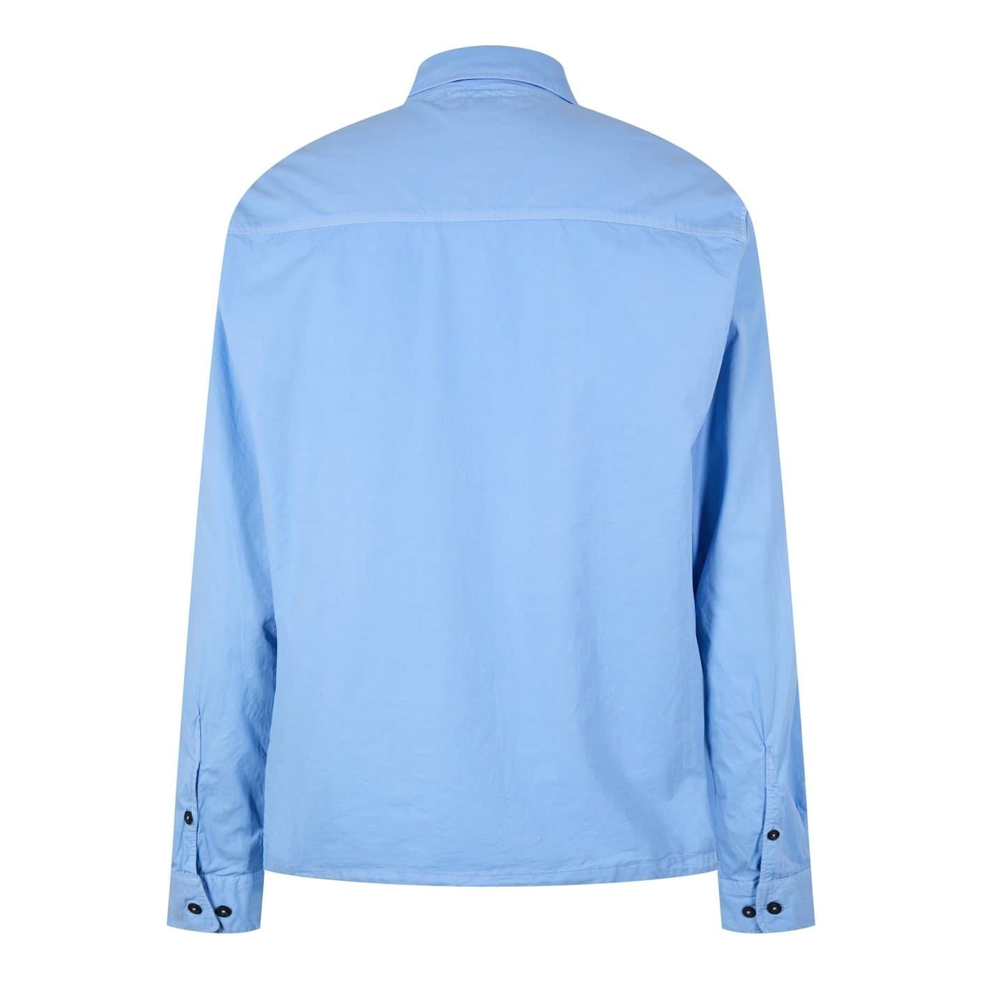 C.P. Company Mens Gabardine Lens Overshirt