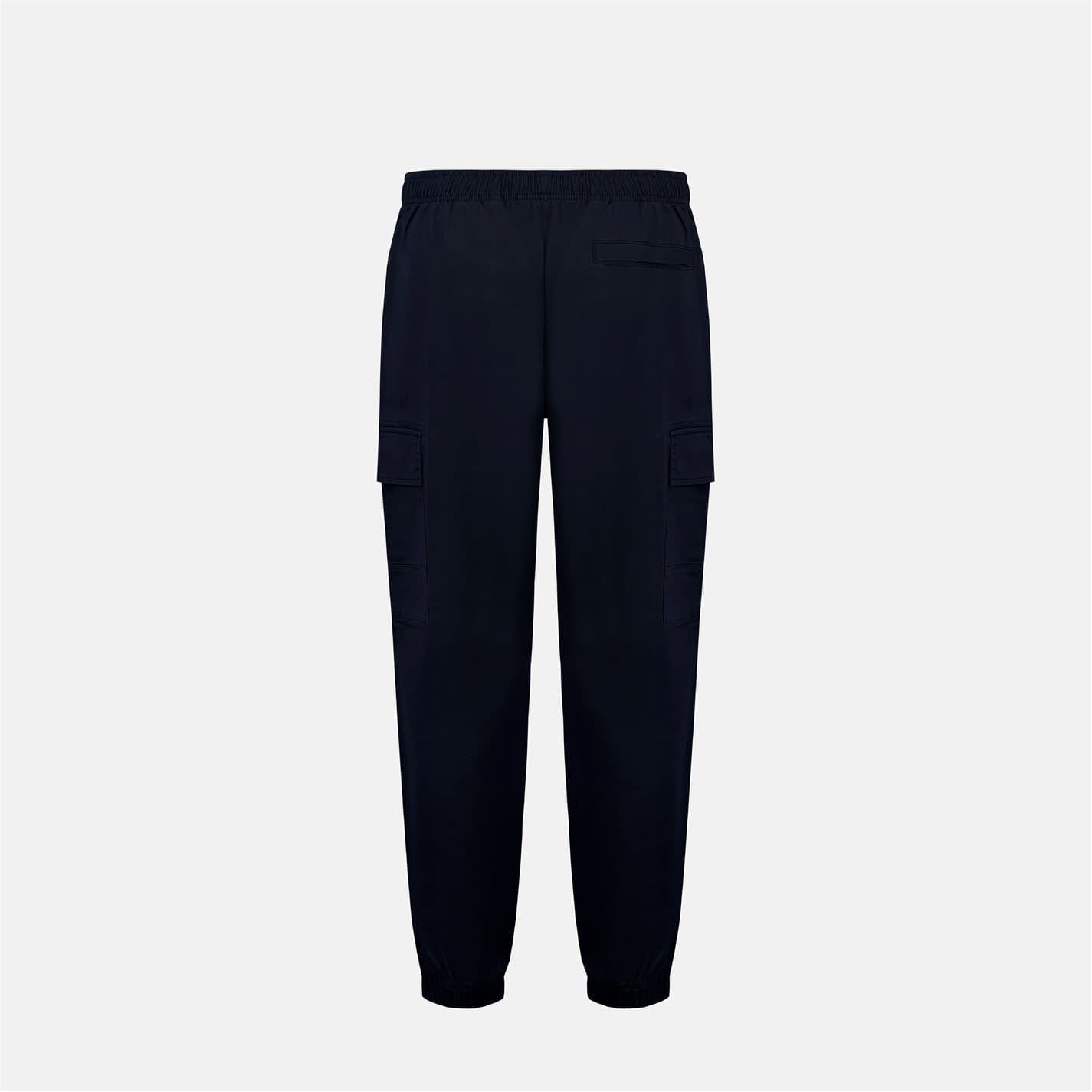 Jack Wills Solid Patterned Elastic Cuff Cargo Combat Pants