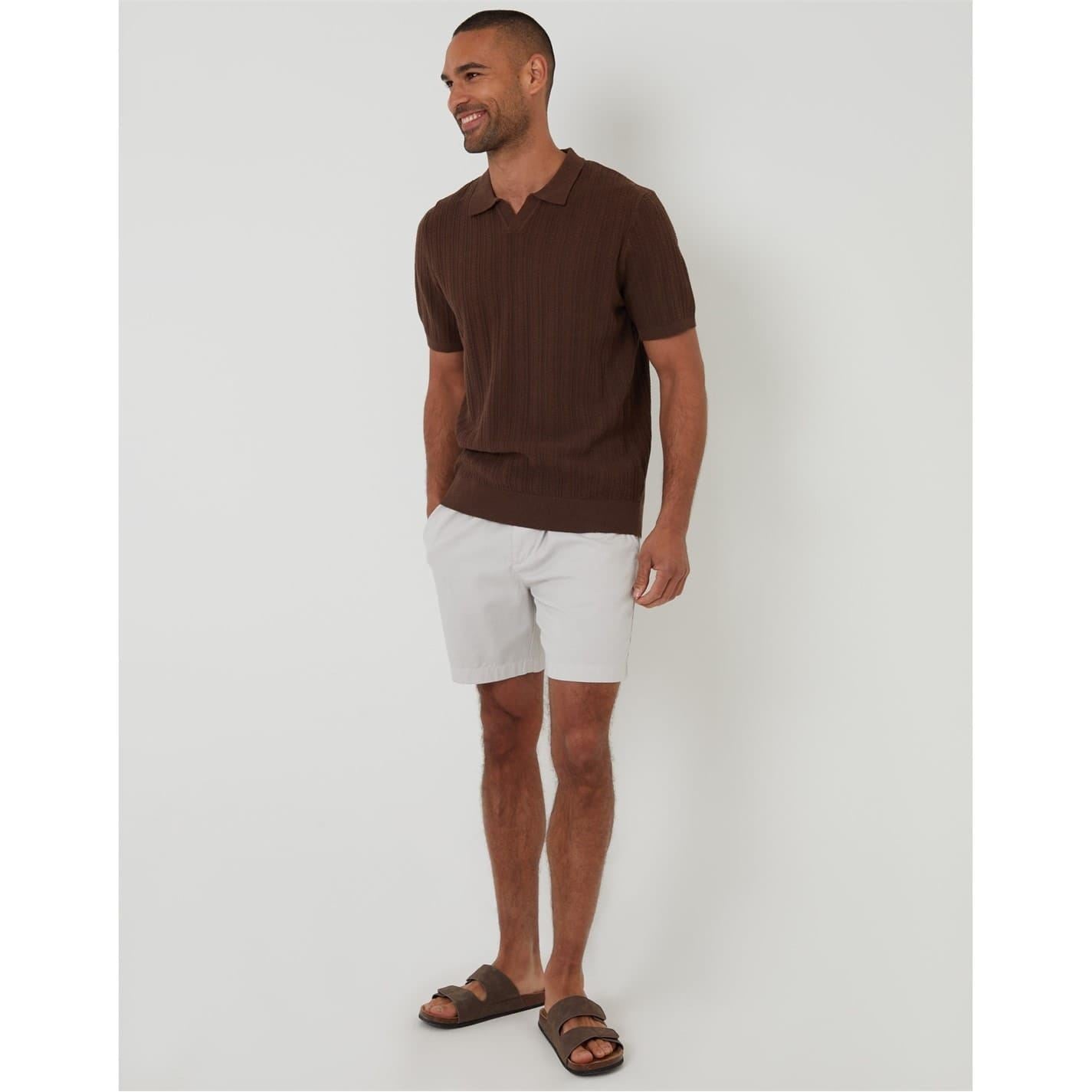 Threadbare Lynwood Collared Short Sleeve Polo Shirt