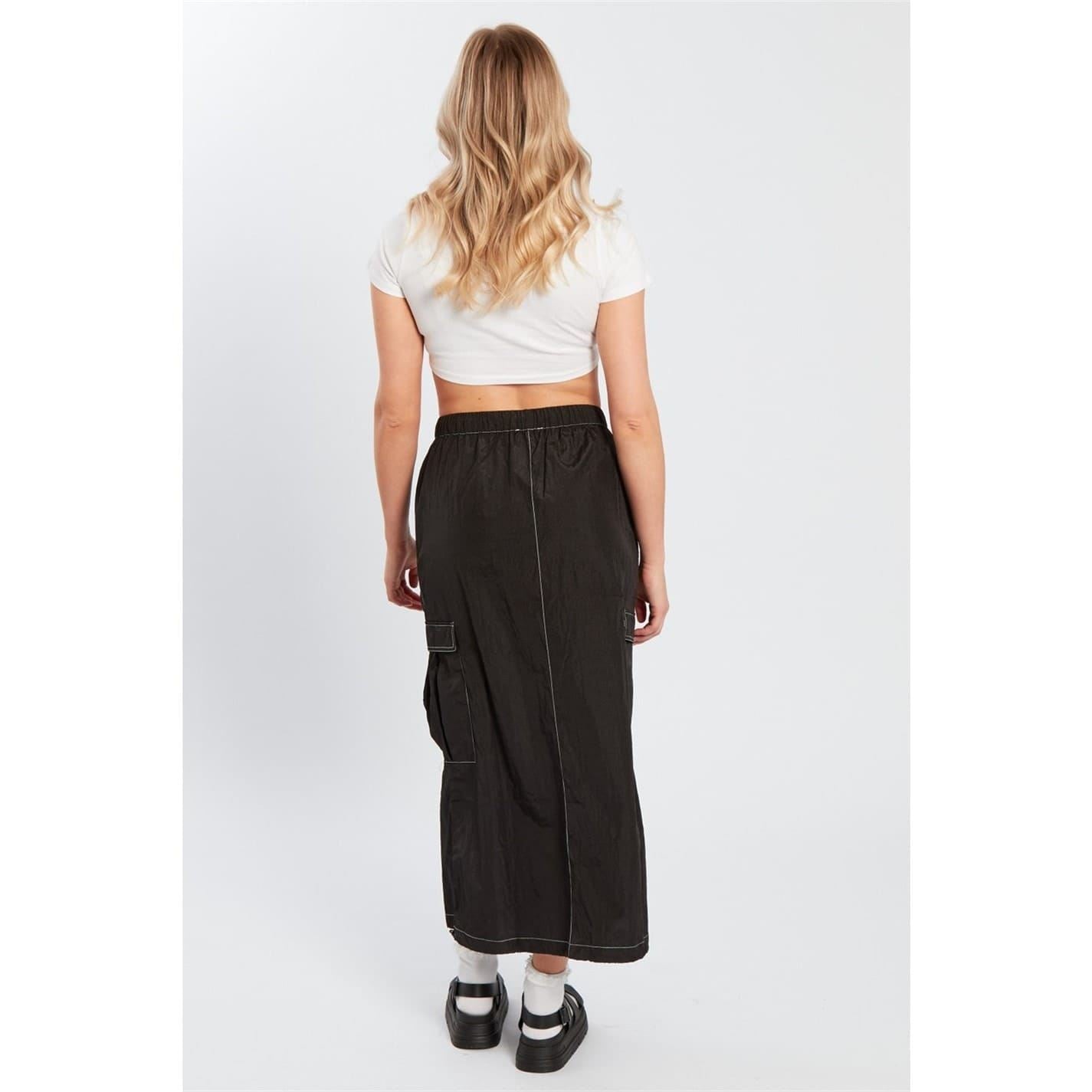 Wednesday Girls Midi Cargo Skirt