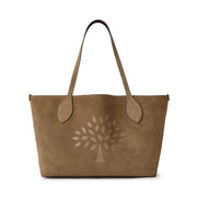 Mulberry Suede Tree Tote