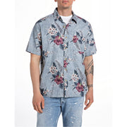 Replay Floral Print Regular Fit Shirt