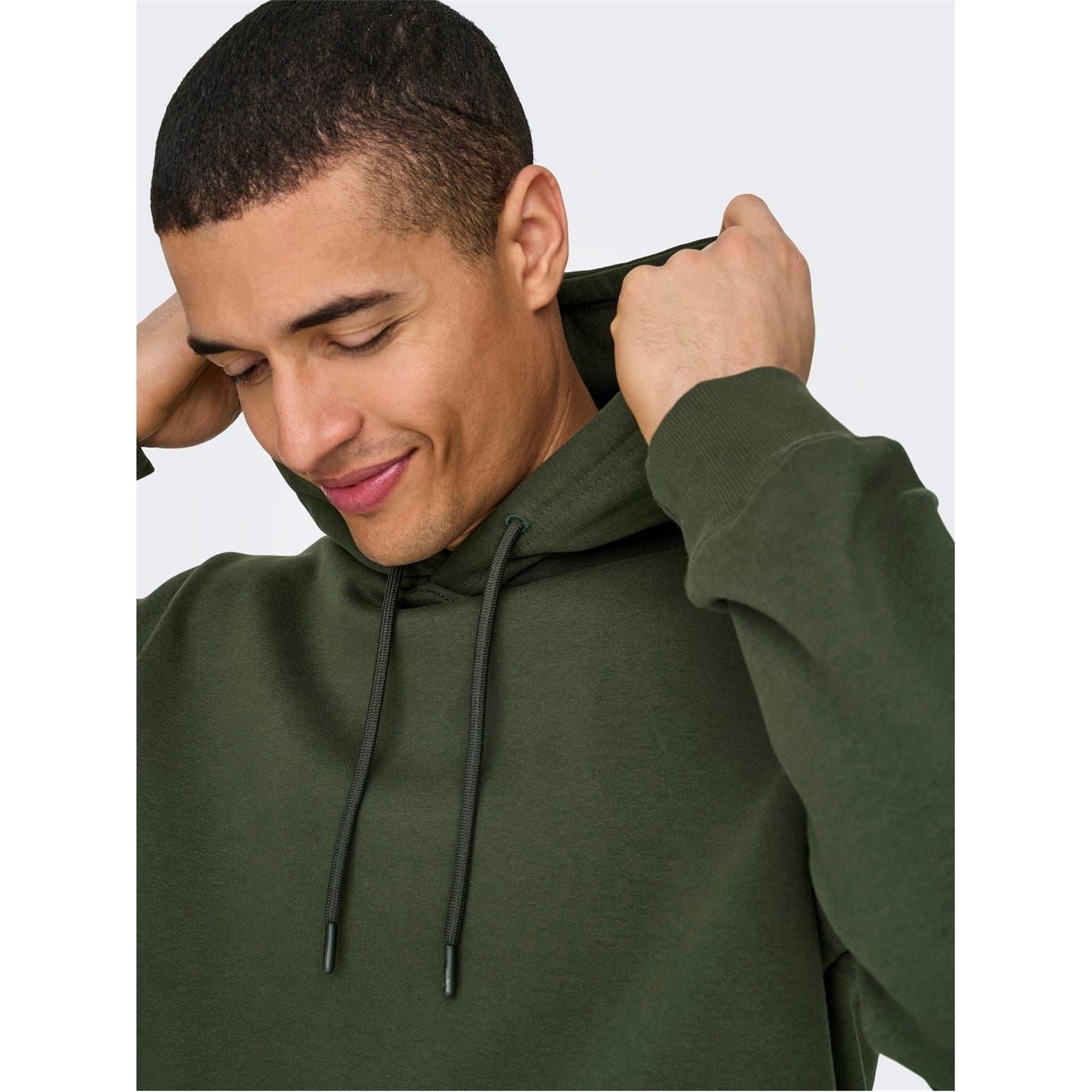 Only and Sons Hooded Regular Fit Sweatshirt