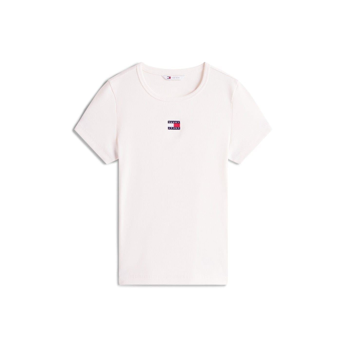 Tommy Jeans Tj Badge Rib Regular Fit T-Shirt