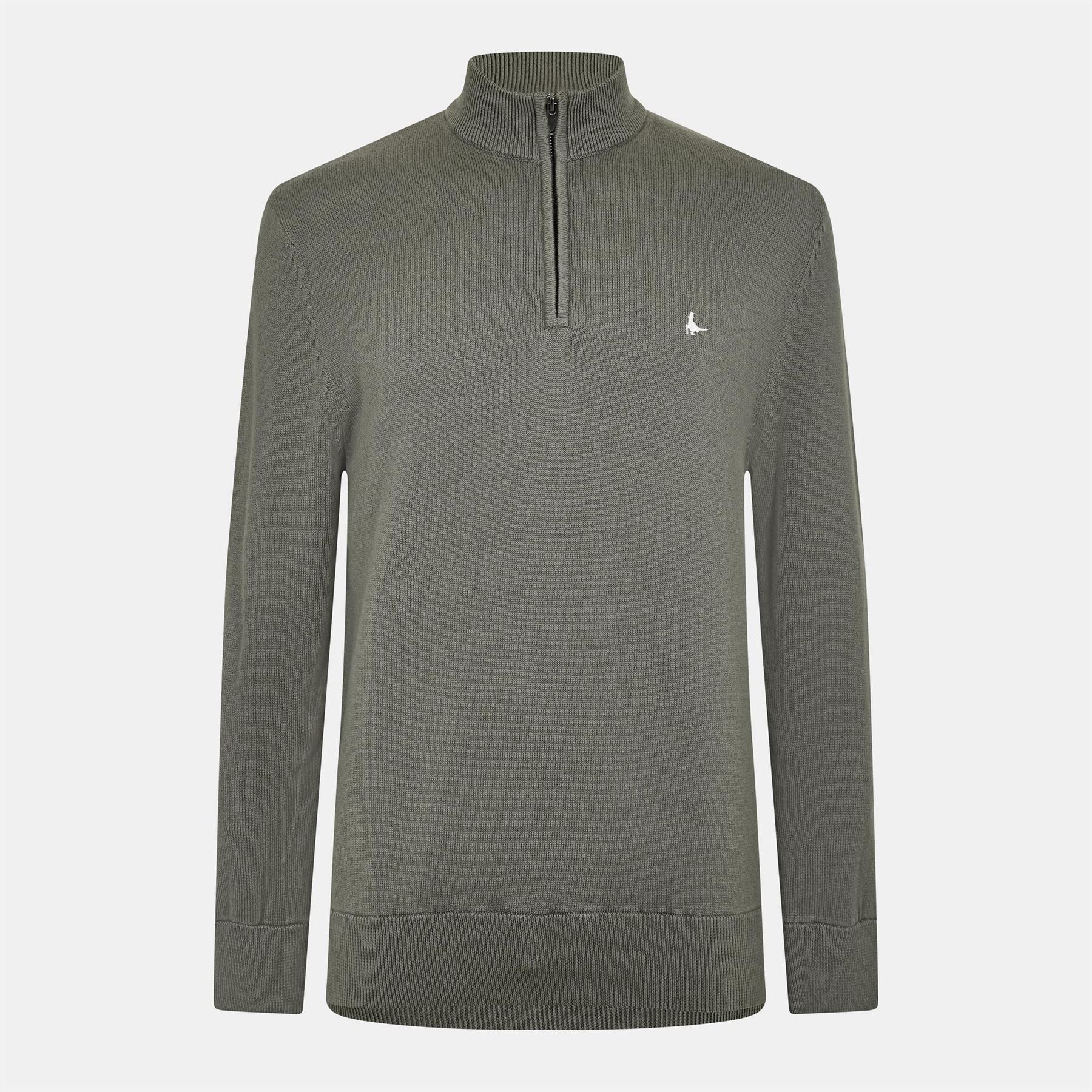 Jack Wills Mens Funnel Neck Half Zip Jumper