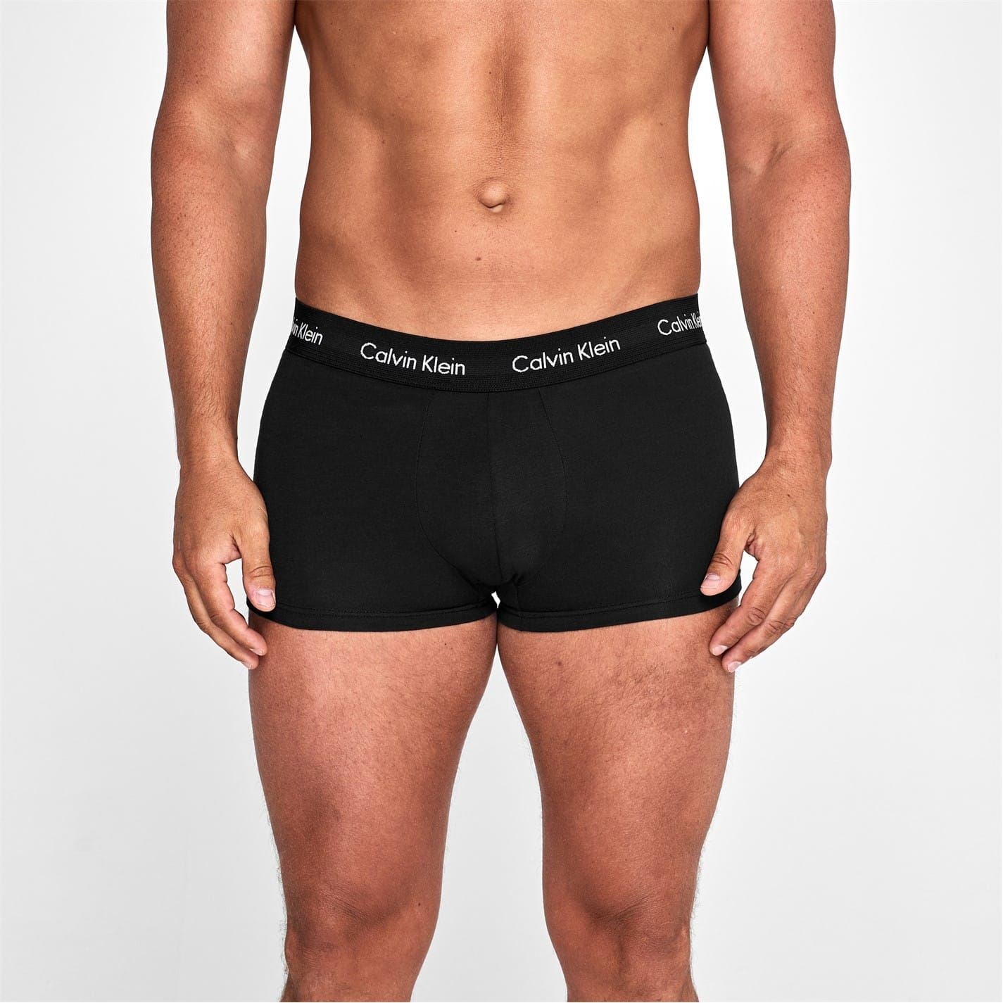 Calvin Klein Mens 3 Pack Boxer Shorts