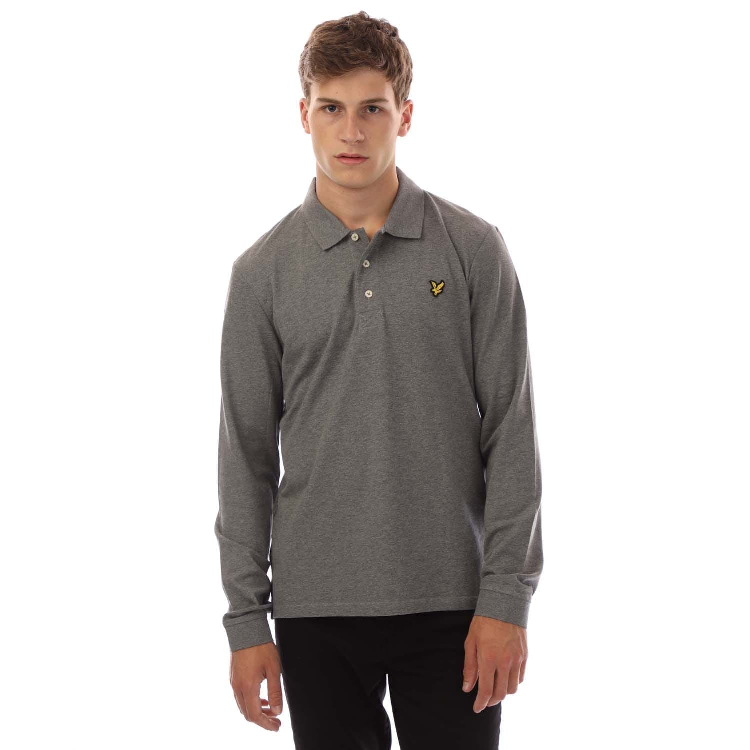 Lyle And Scott Long Sleeve Polo Shirt