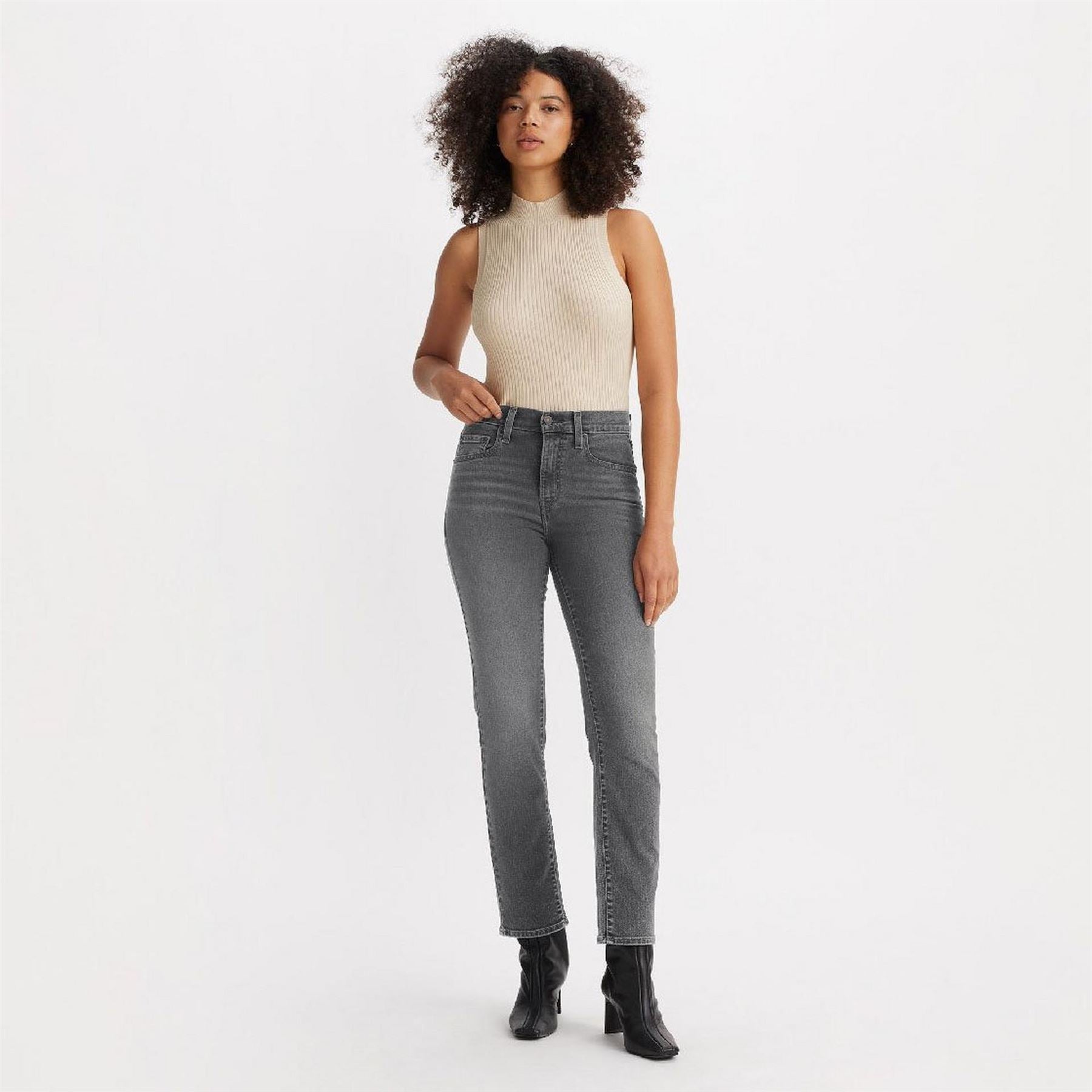 Levis 724 High Rise Straight Night I