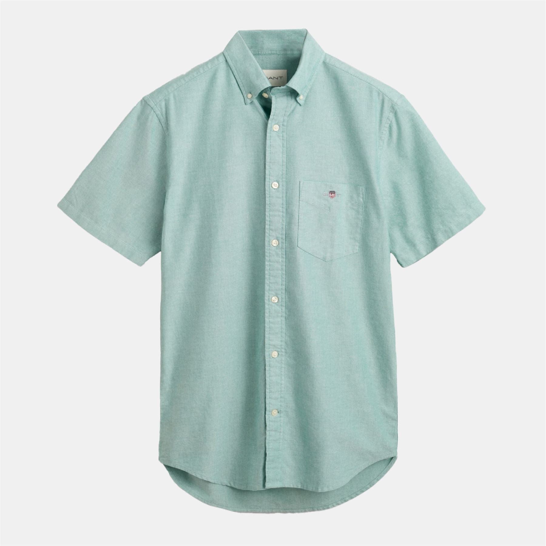 Gant Regular-Fit Classic Short Sleeves Oxford Shirt