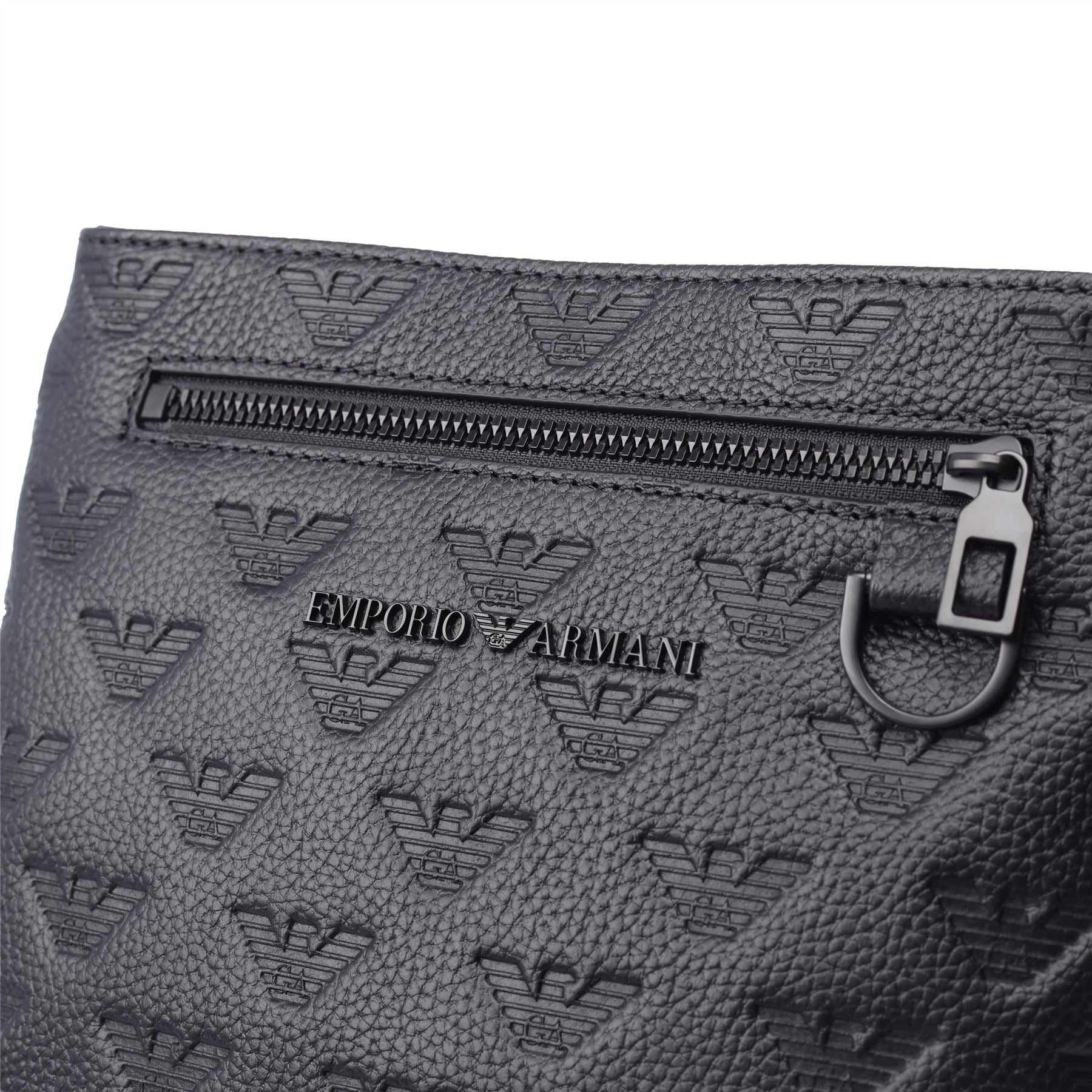 Emporio Armani Flat Crossbody Messenger Bag