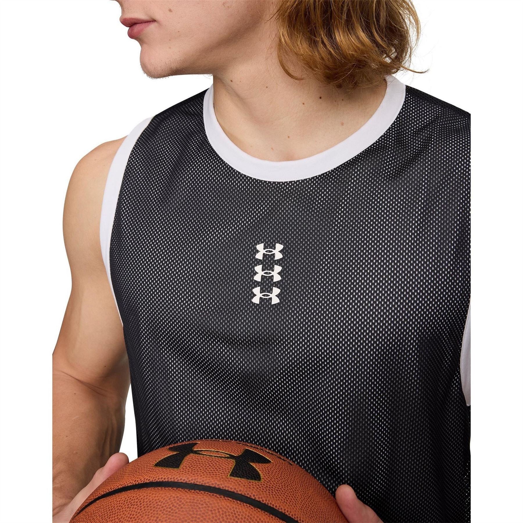 Under Armour Hoops 695 Crew Neck Sleeveless Jersey Tank