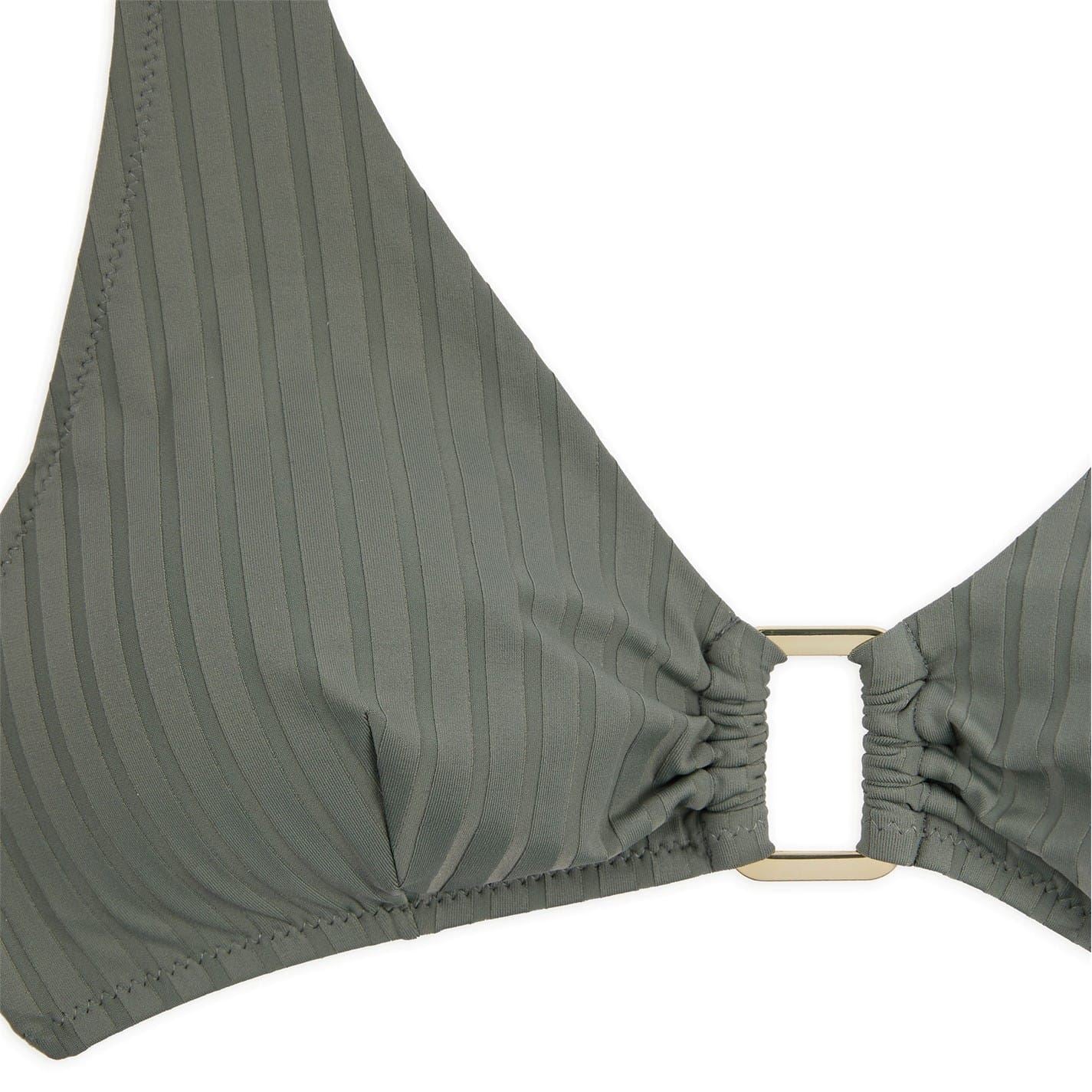 Chelsea Peers Triangle Bikini Top with Tie Closure