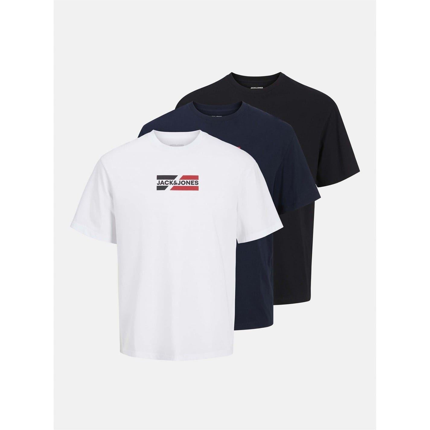 Jack and Jones Mens Pack Graphic Tee