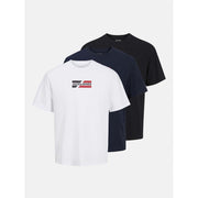 Jack and Jones Mens Pack Graphic Tee