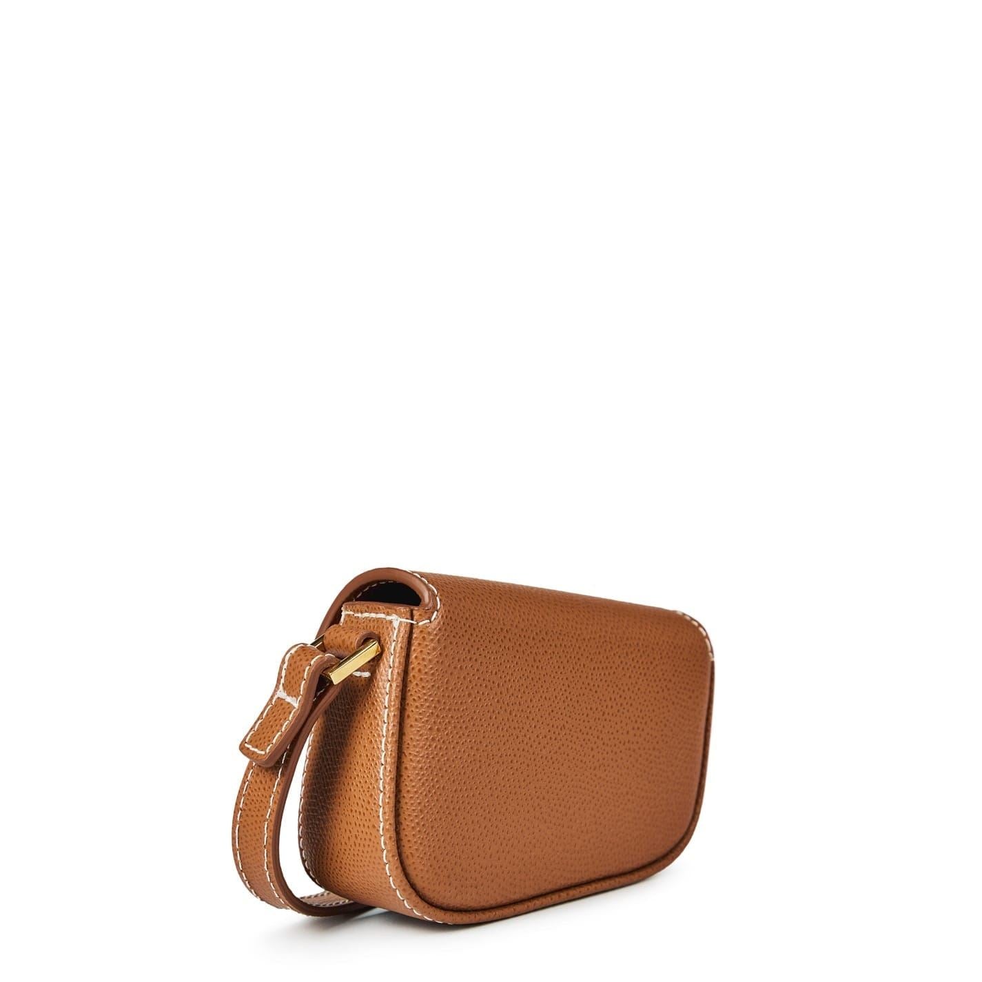 Palm Angels Asymmetric Shape Crush Cross Body Bag