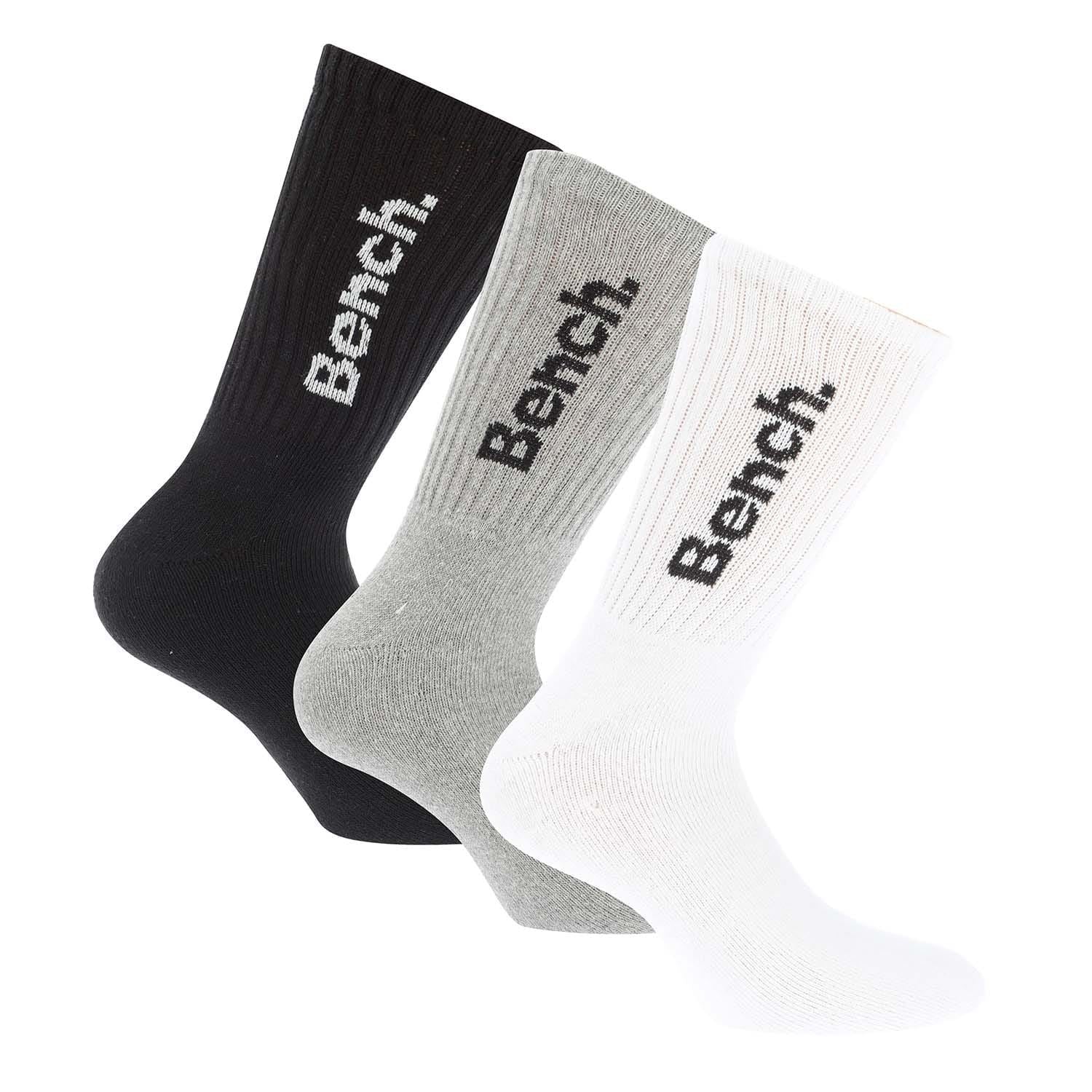 Bench Mens Daxter 5 Pack Crew Socks