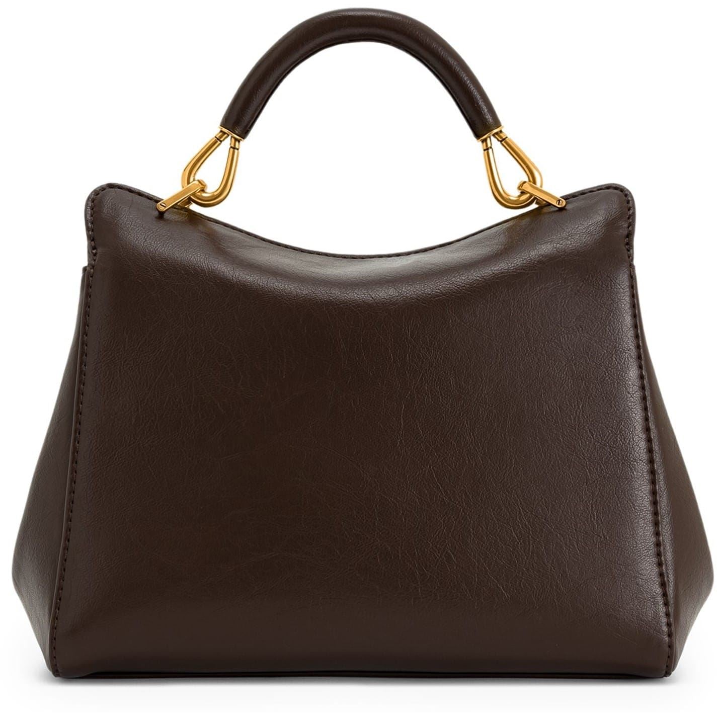 JW Pei Lucia Basket Weave Trapezoid Handbag