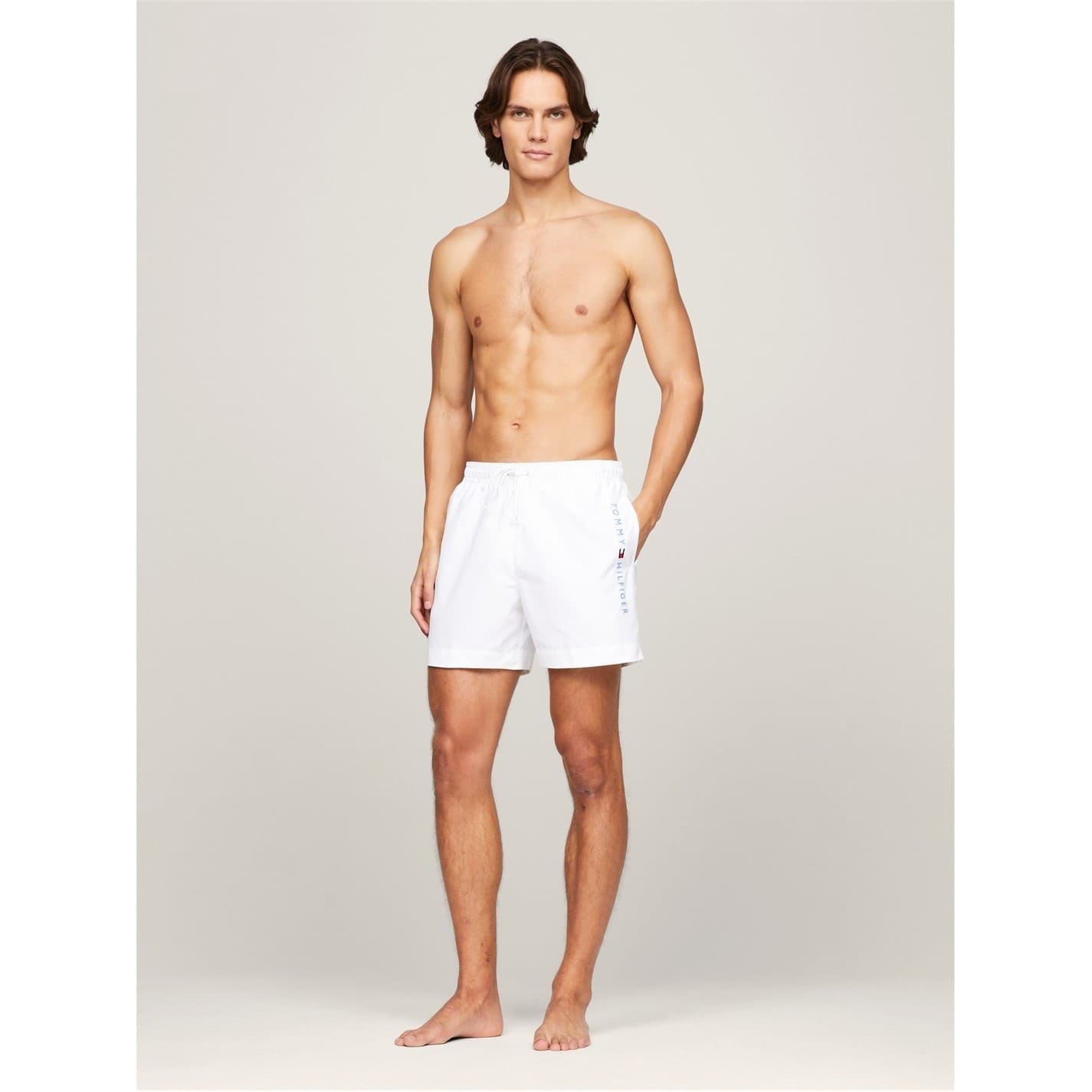 Tommy Hilfiger Regular Fit Swim Short with Drawstring