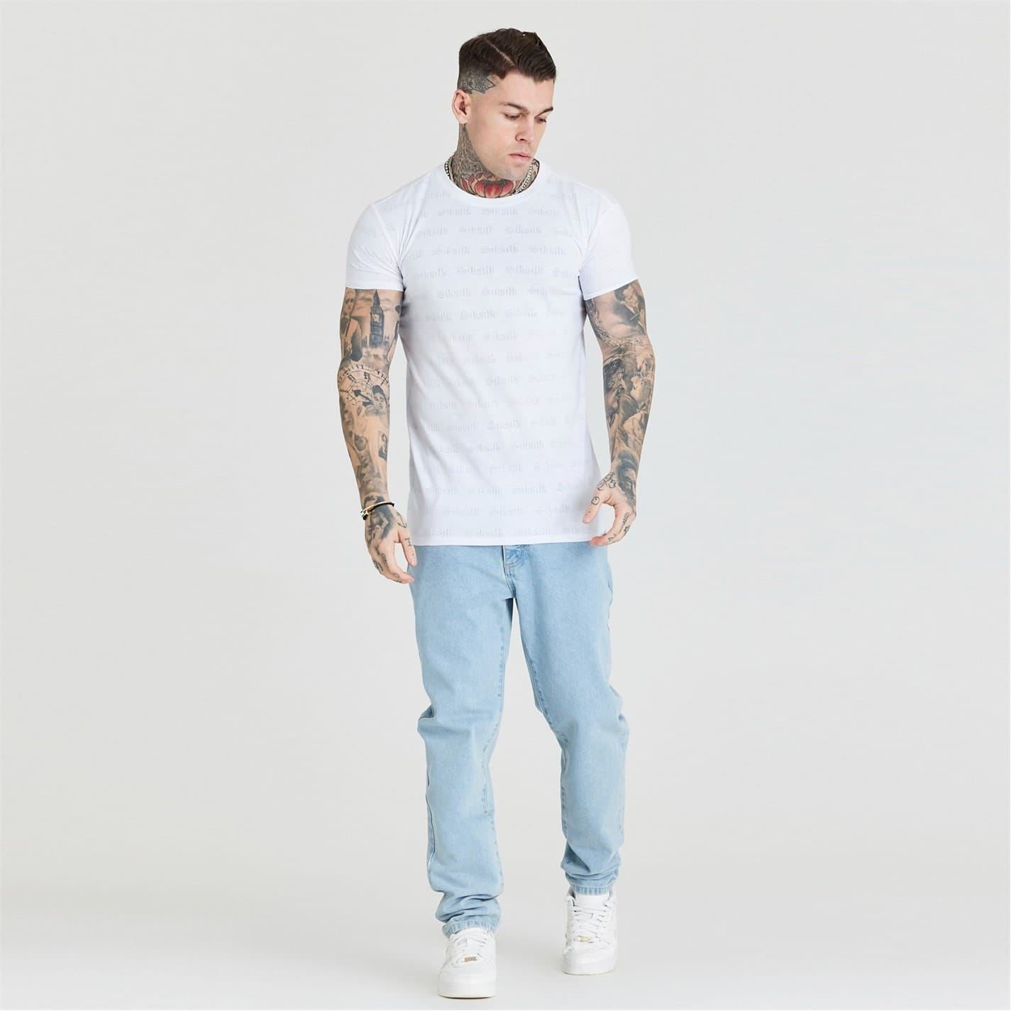 SikSilk Regular Fit Crew Neck T-Shirt