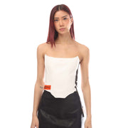 Heron Preston Flaming Skull Corset Top