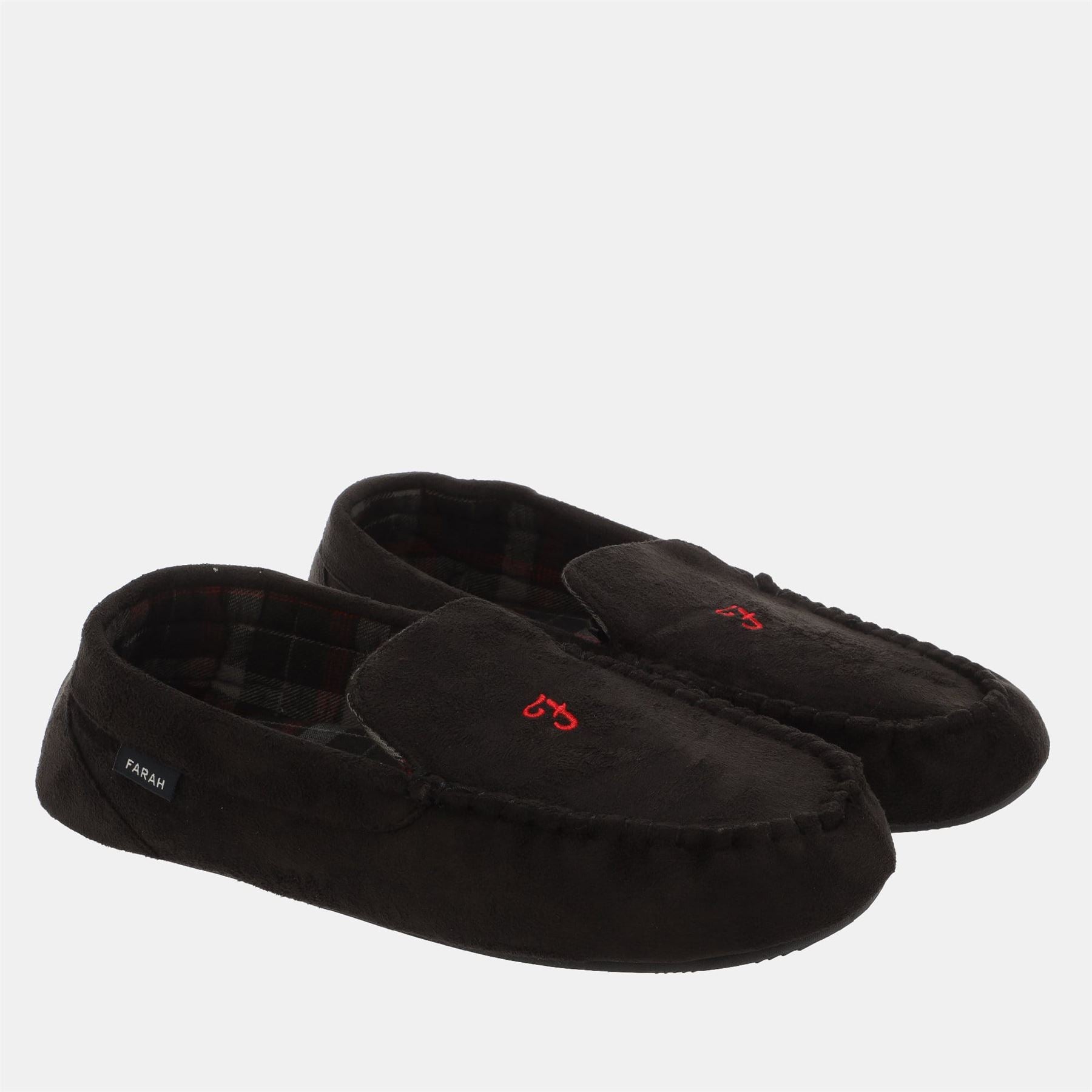 Farah Mens Nicken Moccasin Slippers