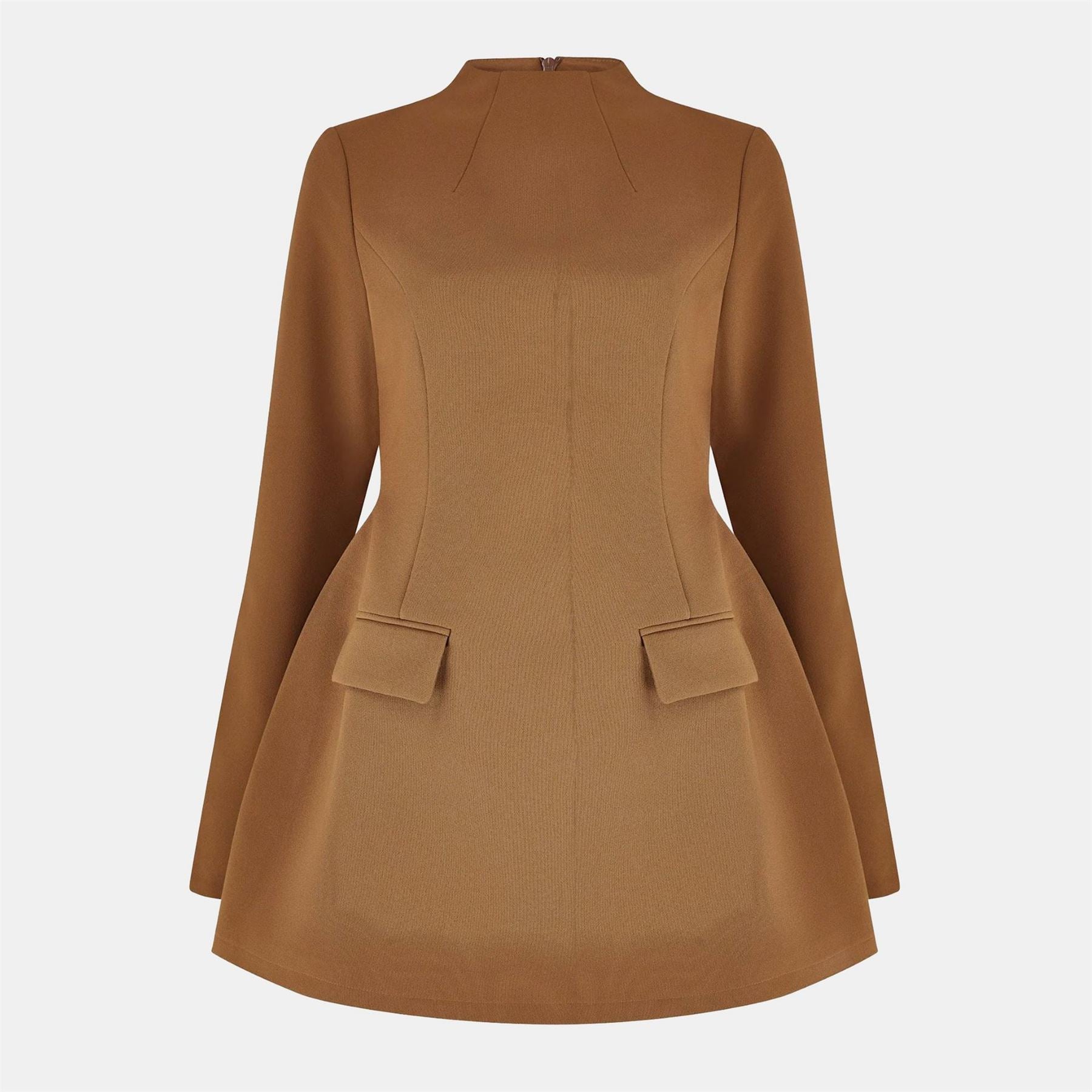 Odd Muse Womens Long Sleeve Mini Dress