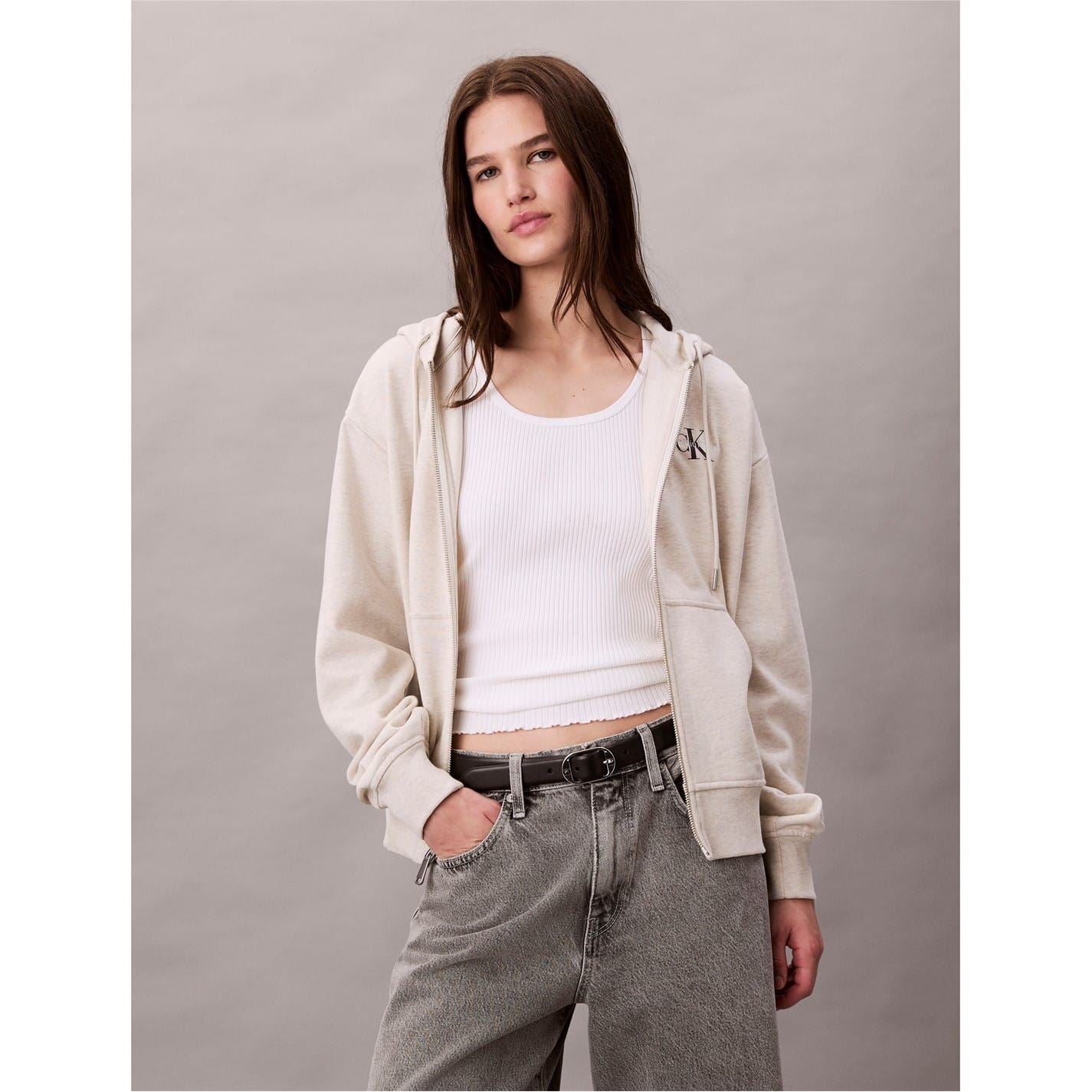 Calvin Klein Jeans Monologo French Terry Hoodie