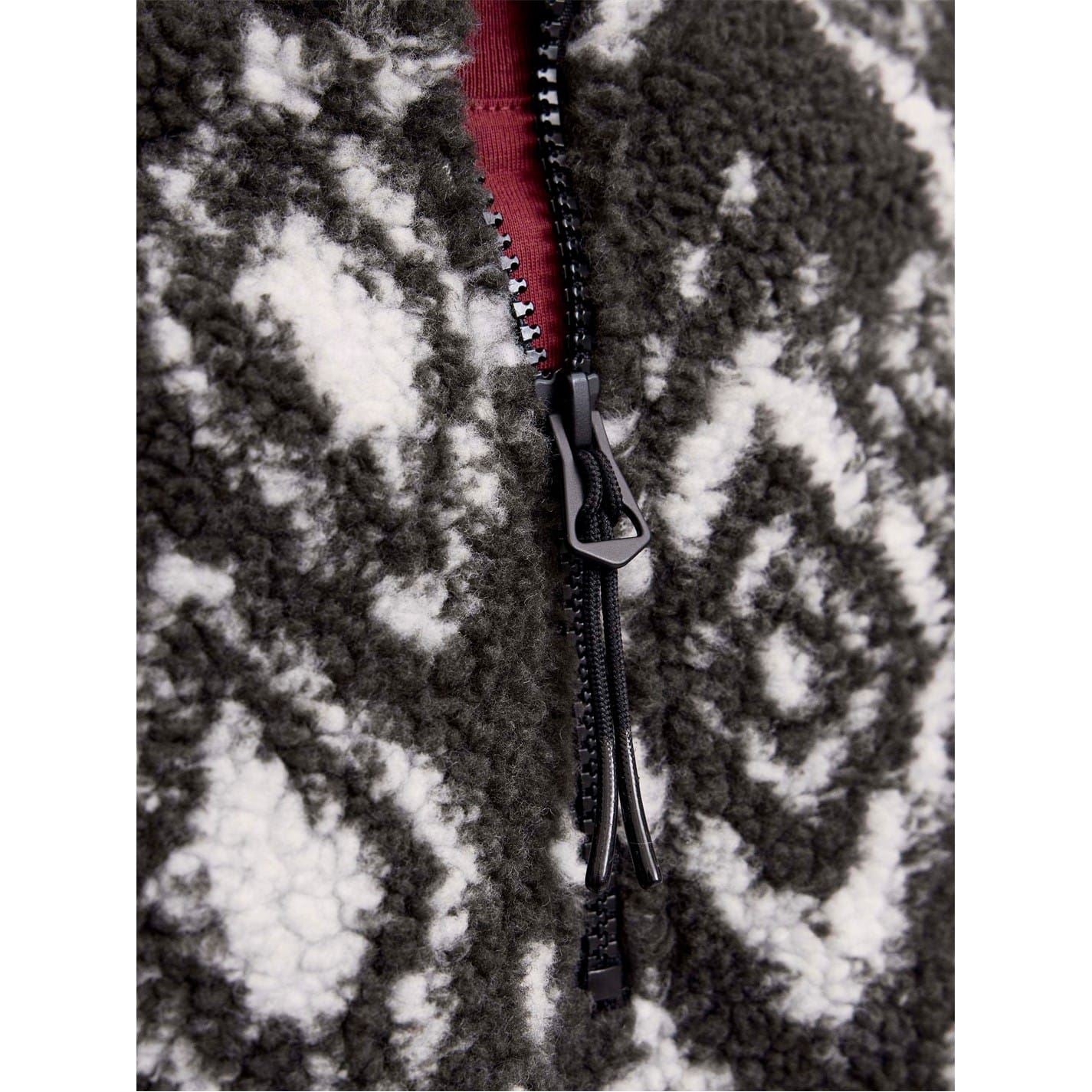 Jack and Jones Mens Paddy Teddy Half Zip Top