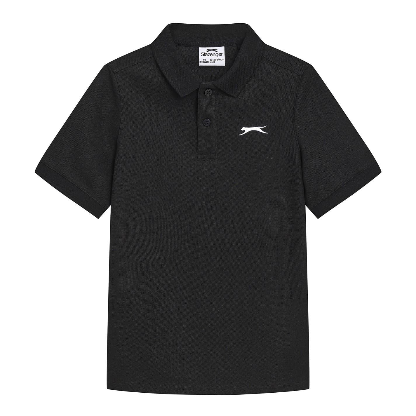 Slazenger Plain Polo Shirt Junior Boys