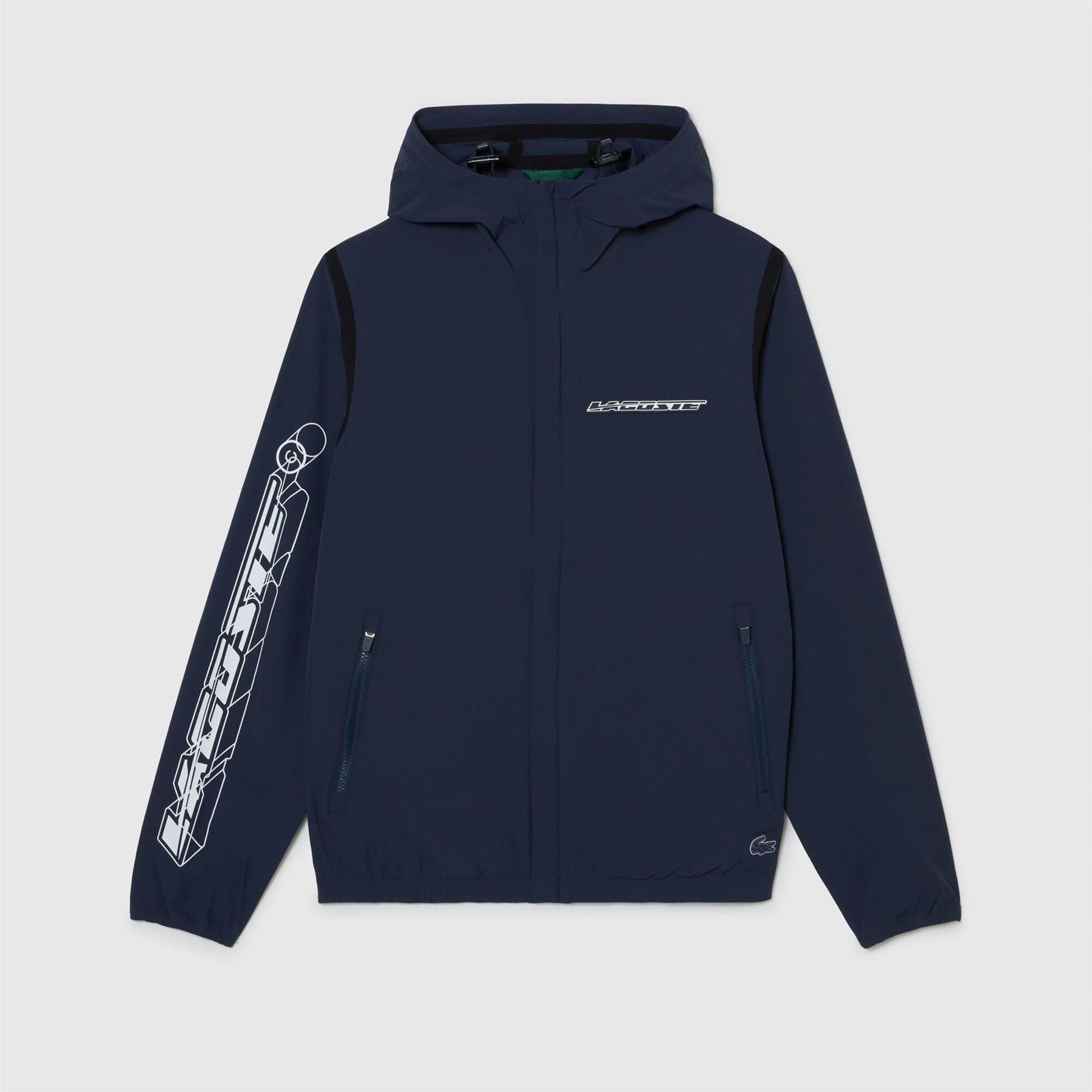 Lacoste Recycled Polyamide Short Track Jacket