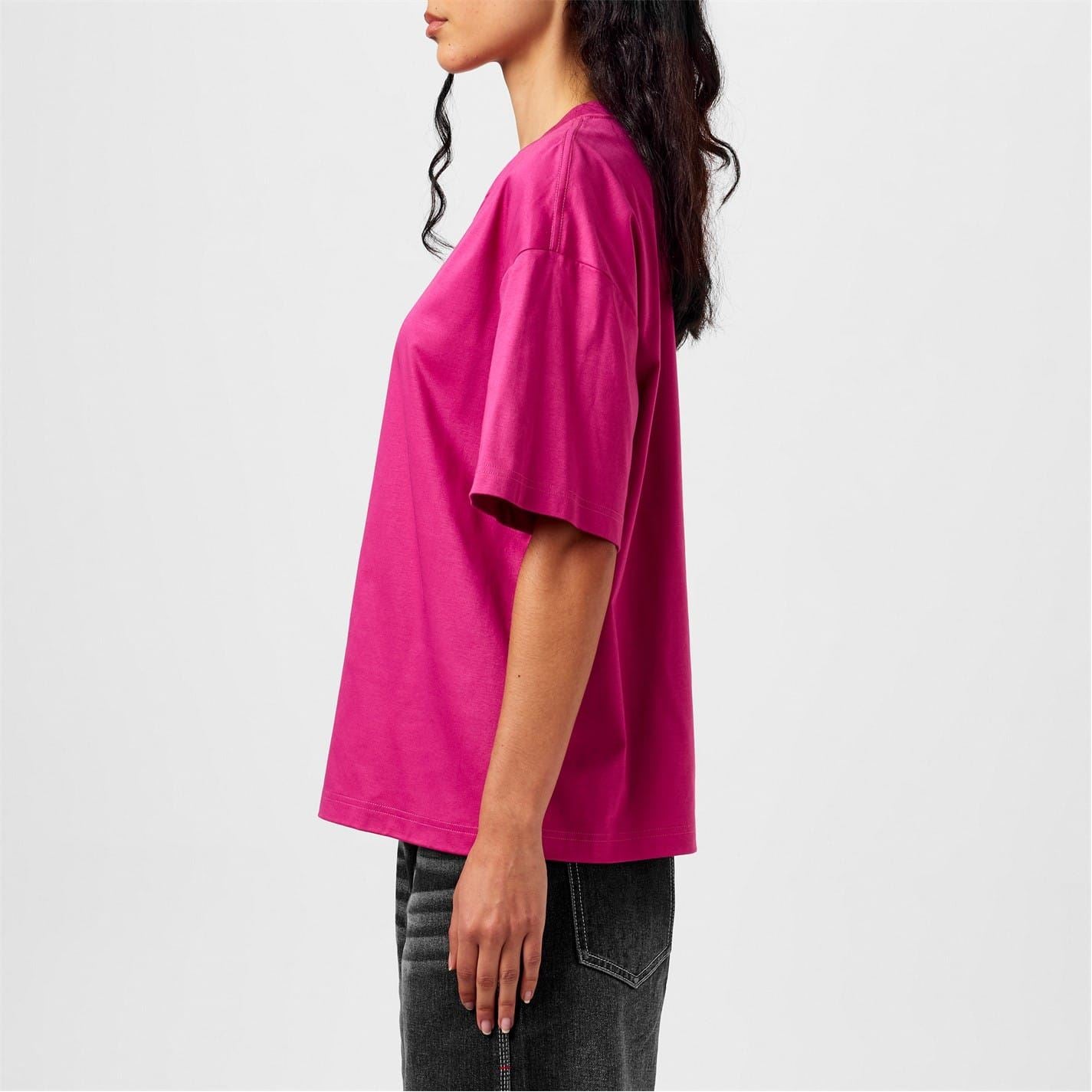 Lanvin Logo Regular Fit Crew Neck T-Shirt