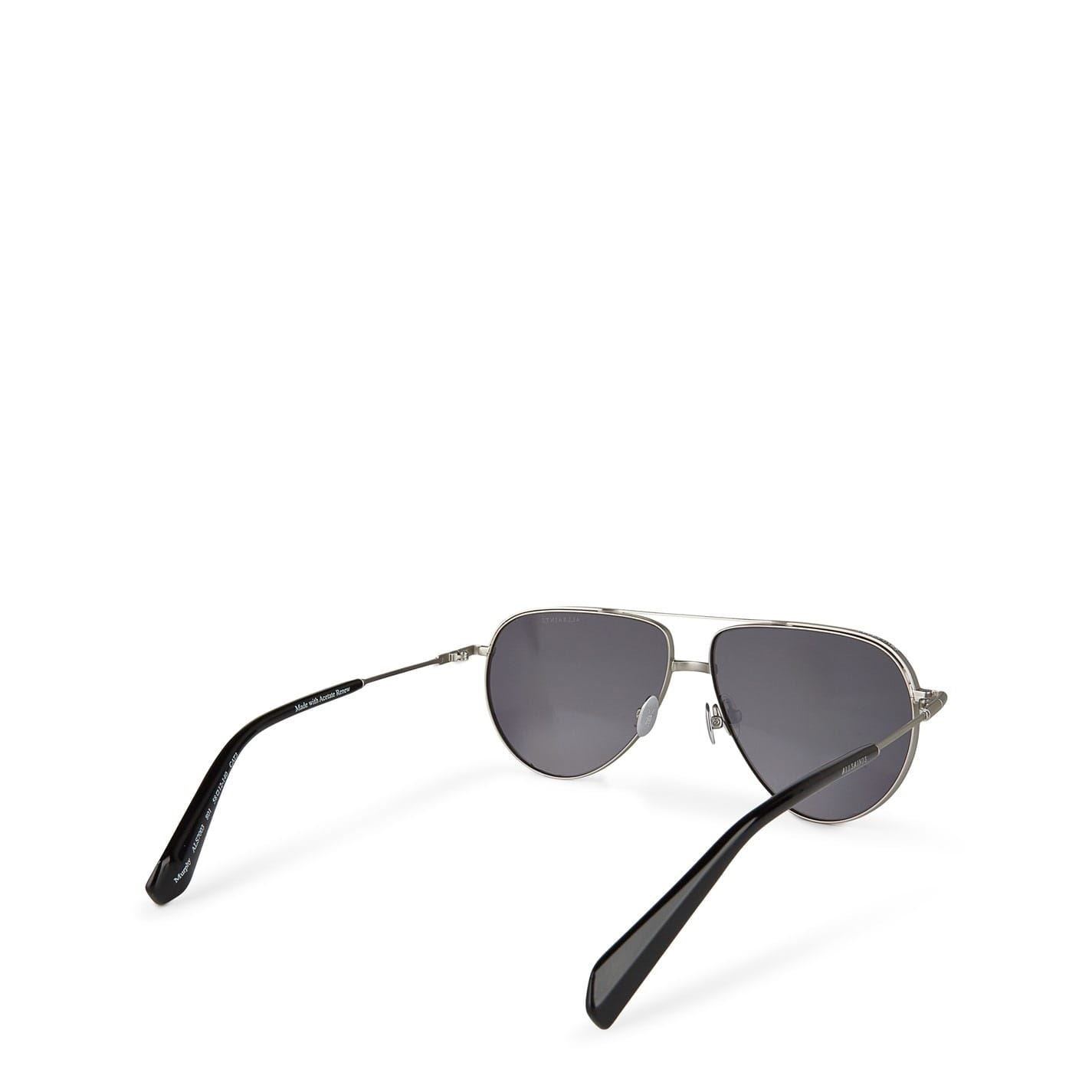 AllSaints Aviator Double Bridge Full Rim Sunglasses
