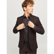 Jack and Jones Solaris Solid Patterned Blazer