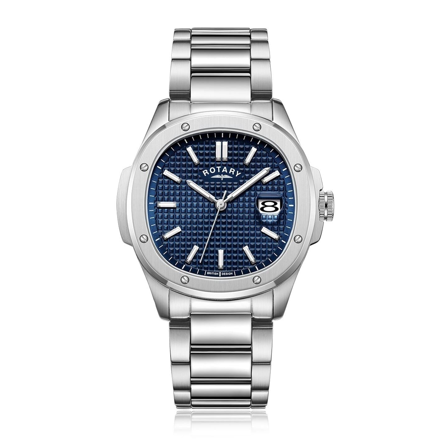 Rotary Sport Analogue Steel Bracelet Watch