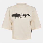 Palm Angels Palm Spray Crop Tee