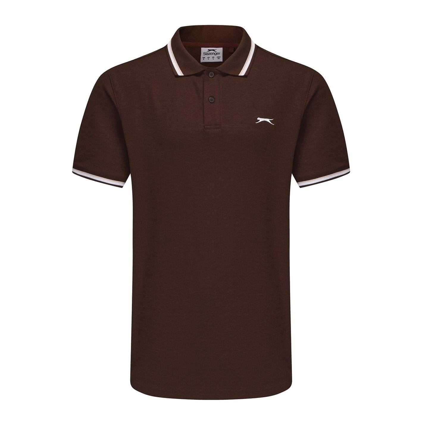 Slazenger Mens Tipped Polo Shirt