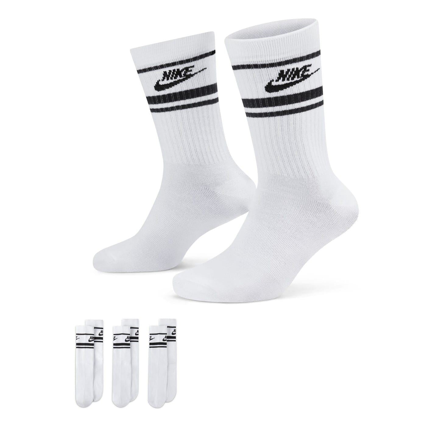 Nike Sportswear Dri Fit Everyday Essential Crew Socks (3 Pairs)