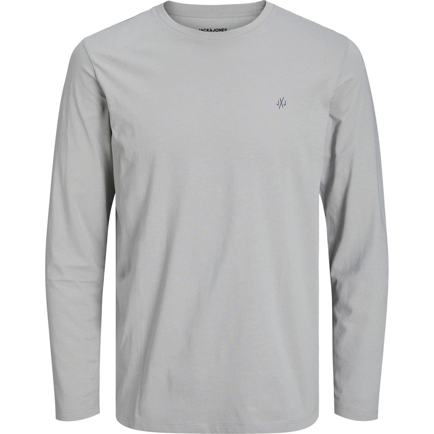 Jack and Jones Crew Neck Regular Fit Long Sleeve T-Shirt