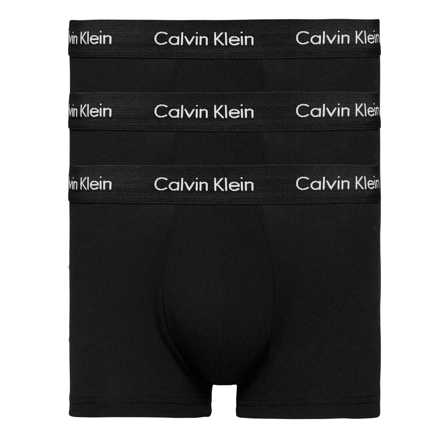 Calvin Klein Mens 3 Pack Boxer Shorts